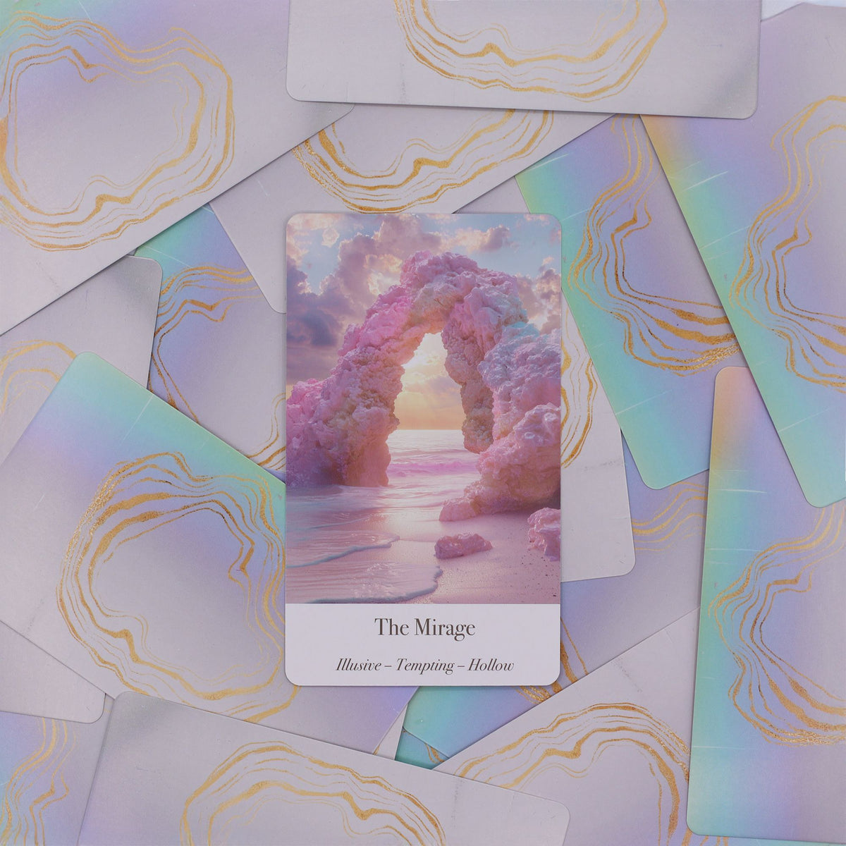 Karty wyroczni Ethereal Waters: 40 kart z syrenami i światłem księżyca – zdjęcie 10