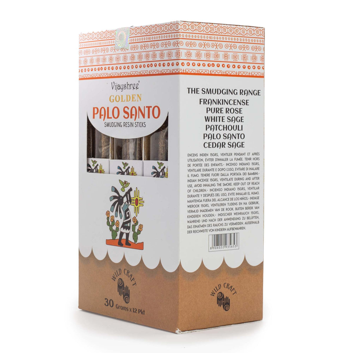 Palo santo, kadzidełka żywiczne Golden, 6 sztuk – zdjęcie 7