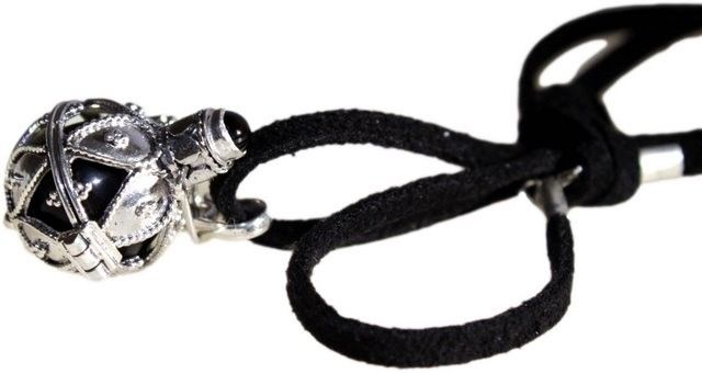 Srebrny dzwonek anielski „Darkness”, 16 mm – zdjęcie 5