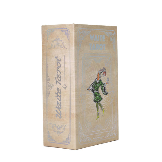 Srebrny tarot w tradycji Waite’a: talia ze srebrną folią i książeczką – zdjęcie 2