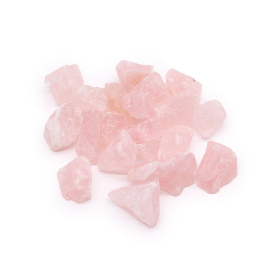 Surowe kryształy różowego kwarcu, 500 g
