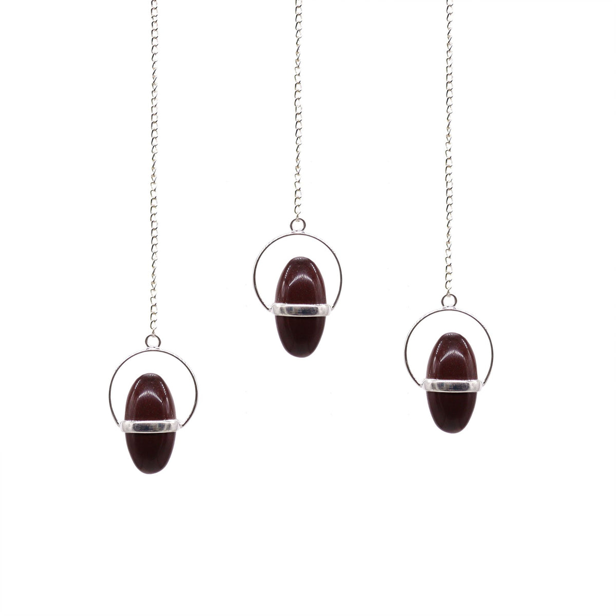 Wahadło Shiva Lingam z pasmem – zdjęcie 2