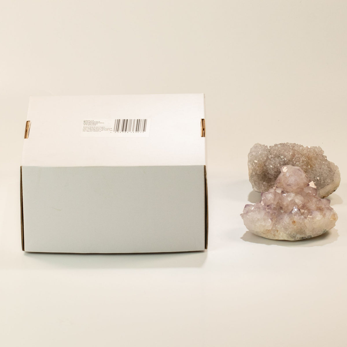 Zestaw geod ametystu, 2 do 3 sztuki po 6 do 9 cm (ok. 1 kg) – zdjęcie 3