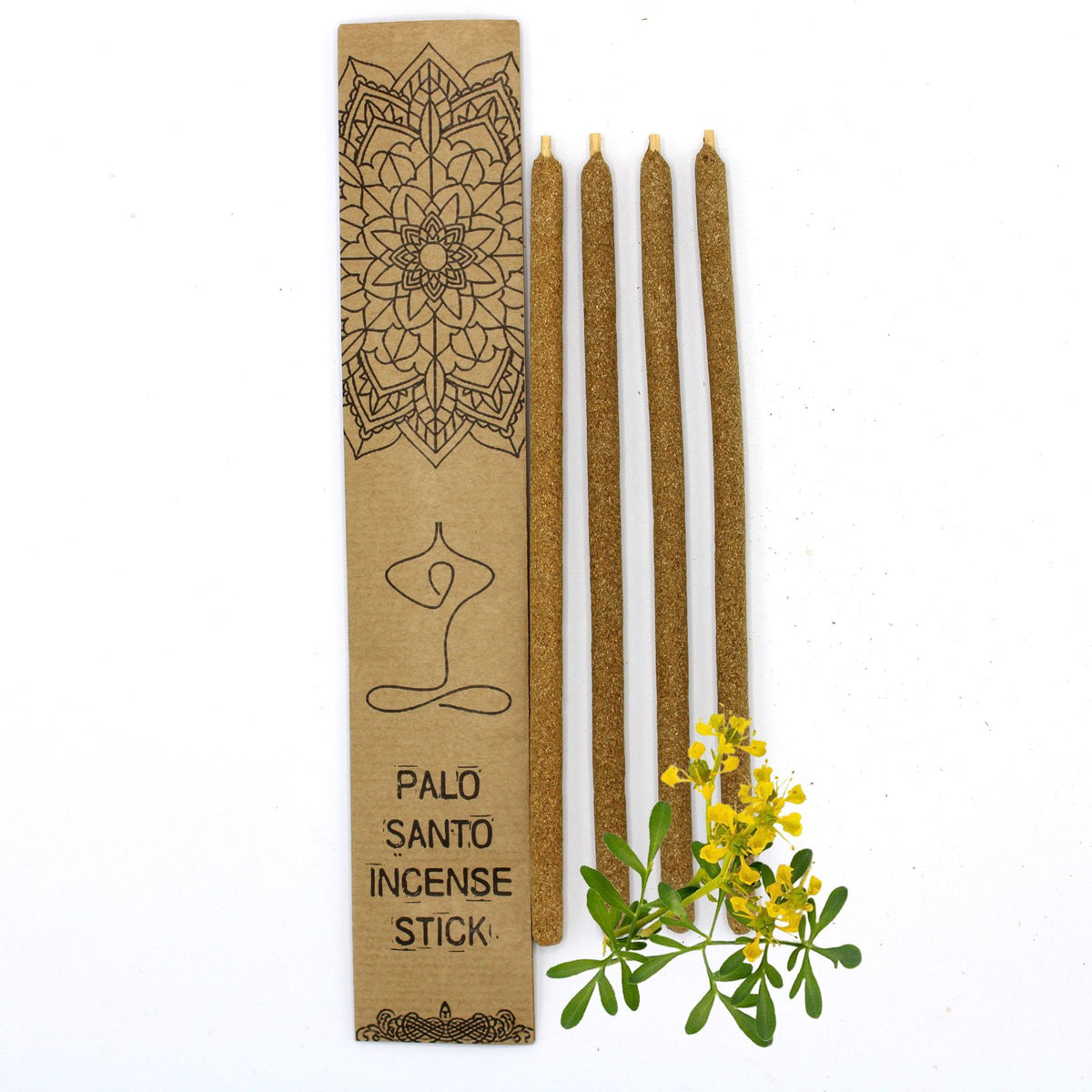 Kadzidełka palo santo o zapachu ruty, 4 szt.