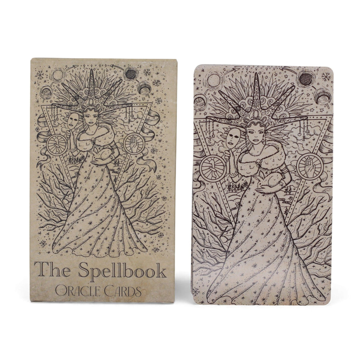 Karty wyroczni Spellbook: 40 kart w stylu starej księgi zaklęć – zdjęcie 4