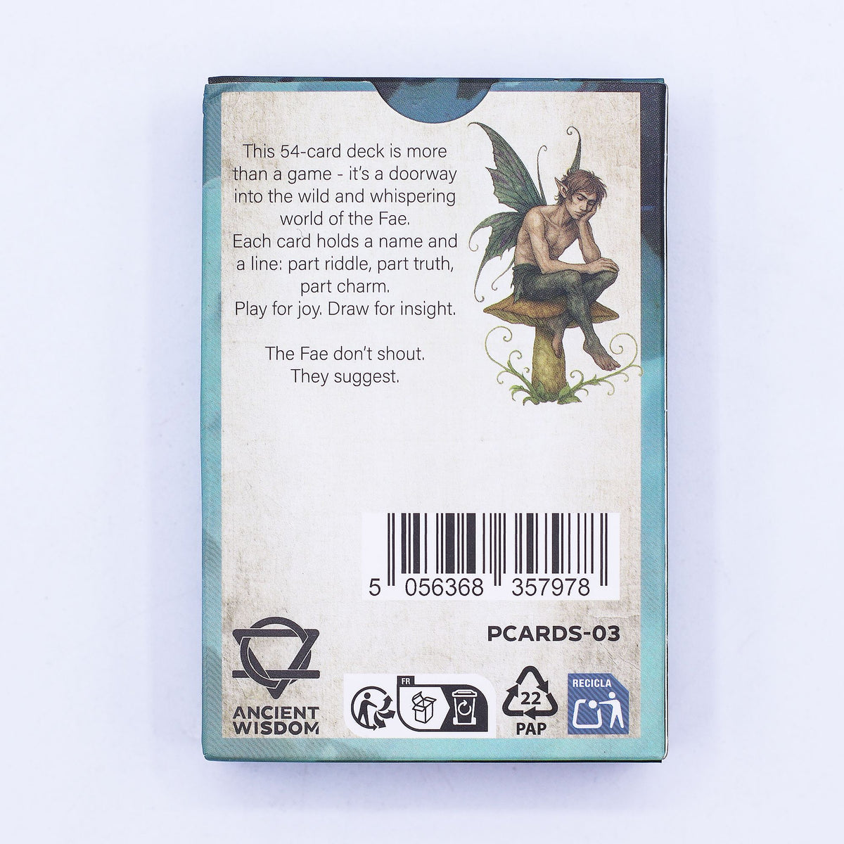 Karty do gry i wyroczni Fae Realm: 54 karty z wróżkami – zdjęcie 9