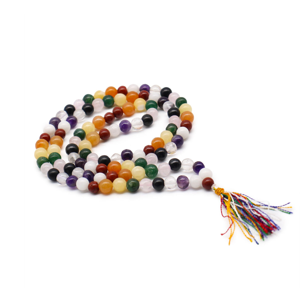 Mala z 108 koralików, dziewięć planet