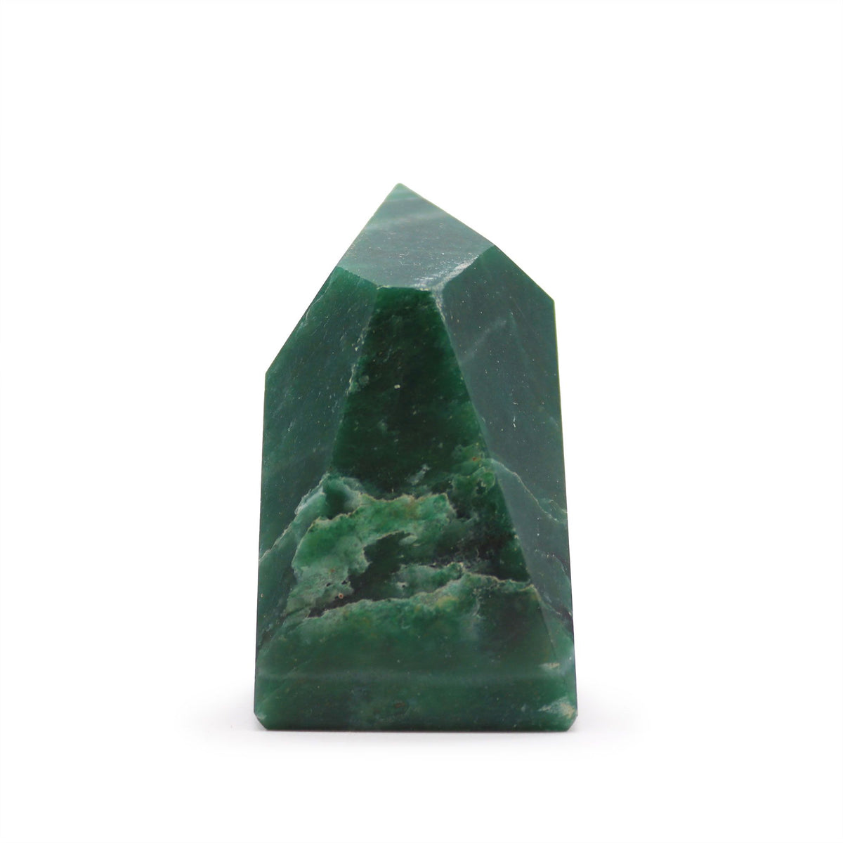 Szpice z jadeitu indyjskiego (Indian Jade), zestaw ok. 8 sztuk