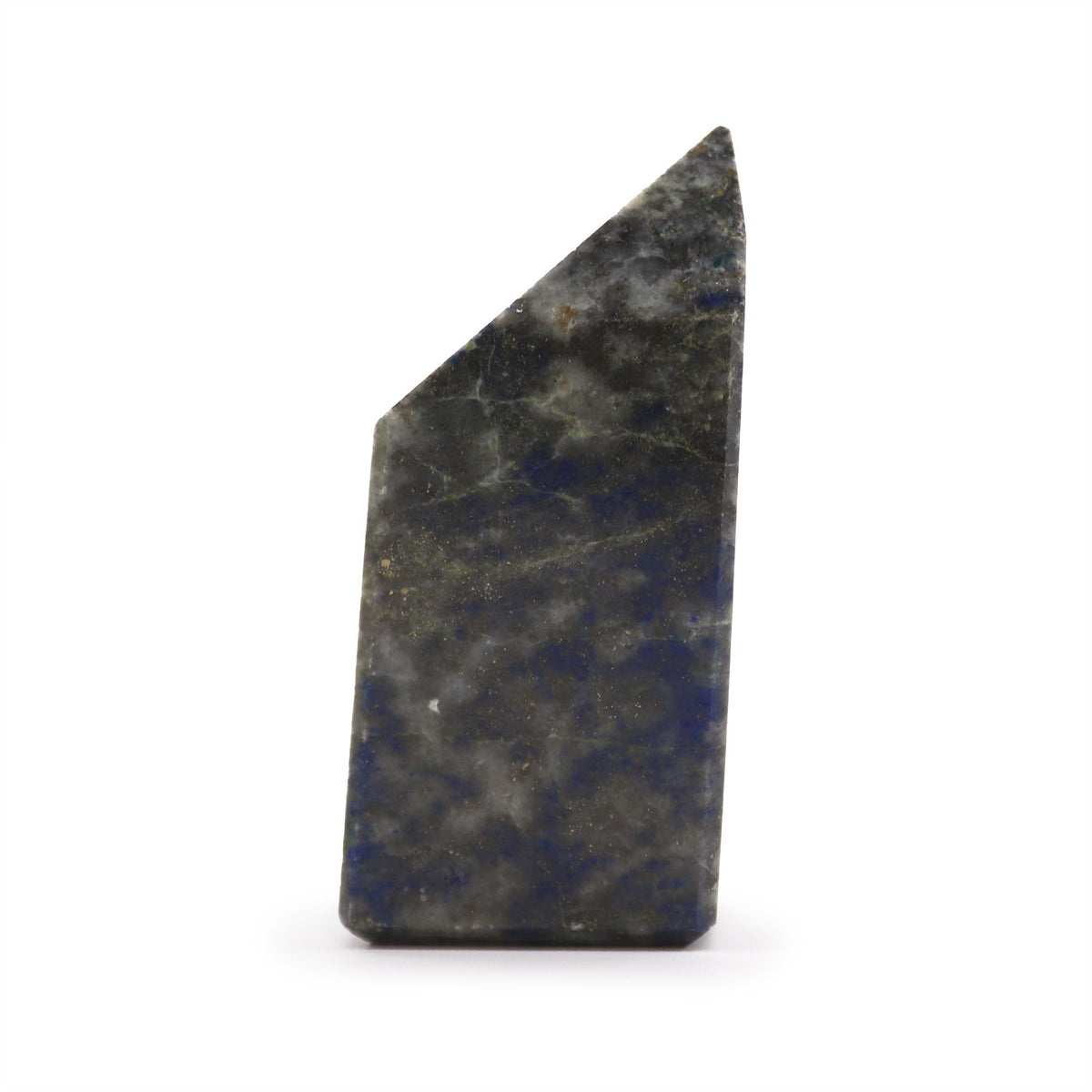 Szpice z lapis lazuli afgańskiego, zestaw ok. 8 sztuk, ręcznie polerowane