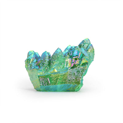 Kwarc z aurą Green Flame, średni