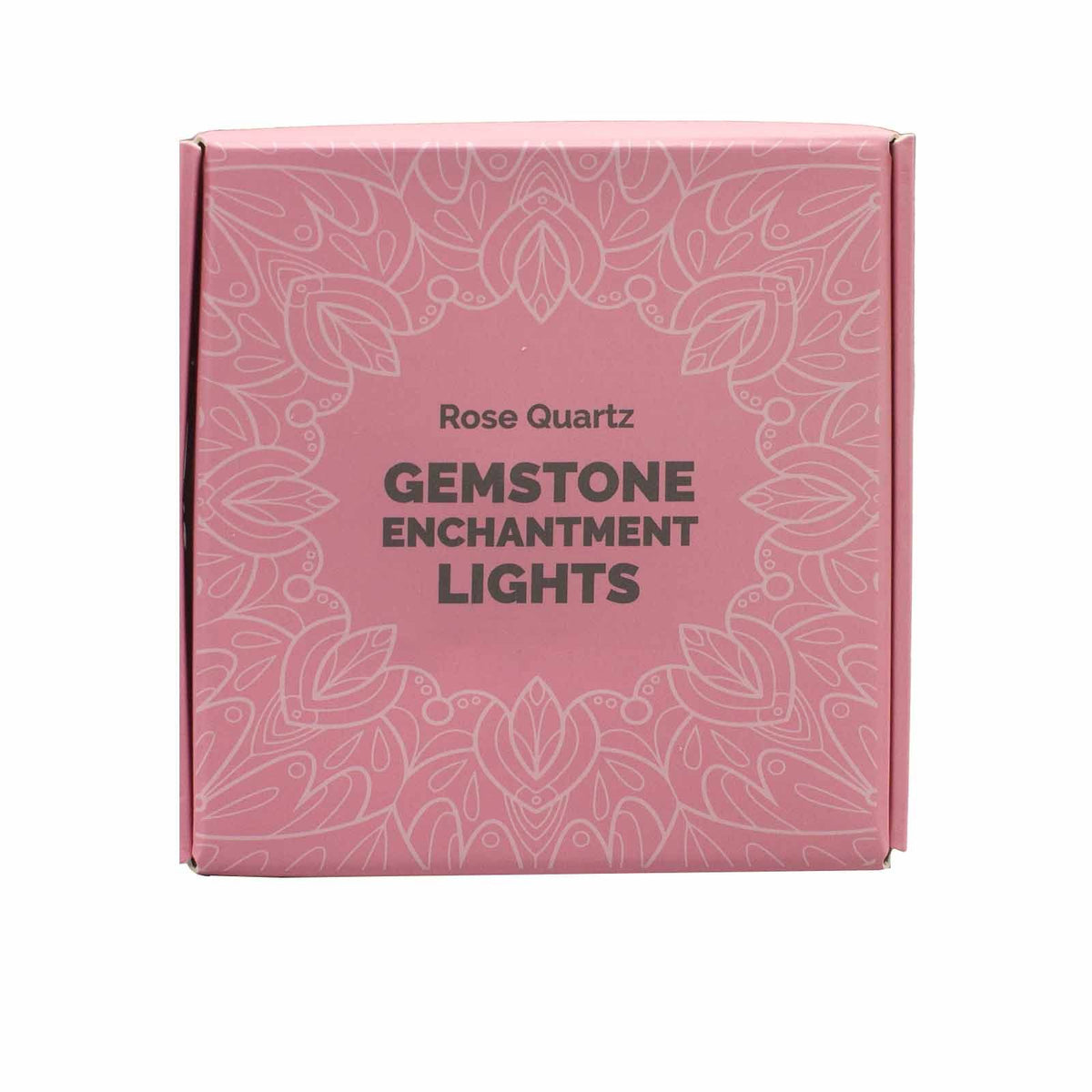 Sznur lampek USB z różowym kwarcem – zdjęcie 3