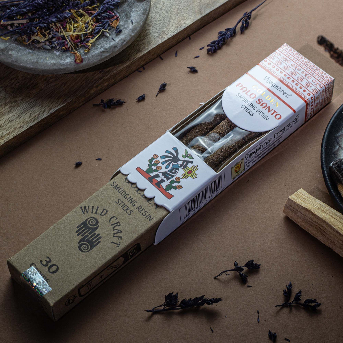 Palo santo, kadzidełka żywiczne Golden, 6 sztuk – zdjęcie 4