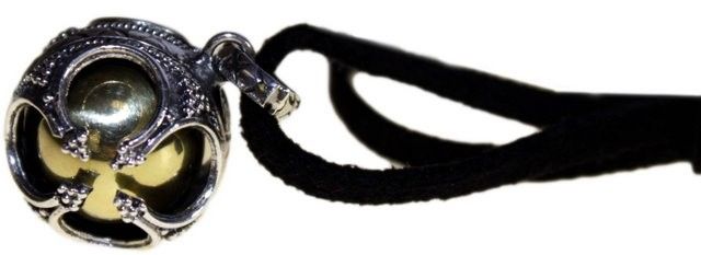 Srebrny dzwonek anielski „Prosperity”, 16 mm – zdjęcie 4