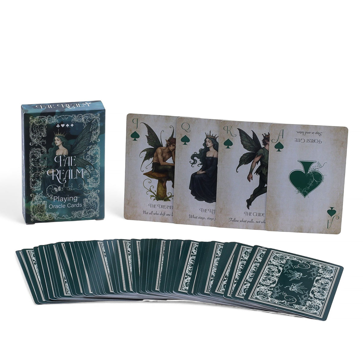 Karty do gry i wyroczni Fae Realm: 54 karty z wróżkami – zdjęcie 11