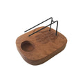 Podgrzewacz palo santo na tealight, drewno tekowe, hamsa