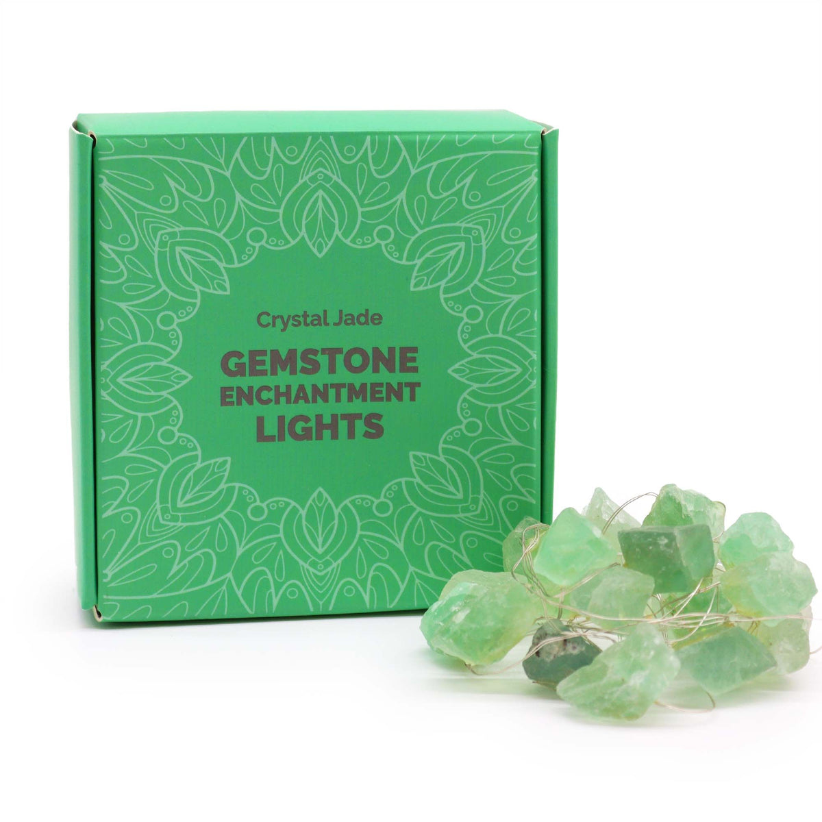 Sznur lampek LED na USB z kamieniami Crystal Jade