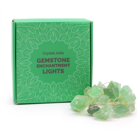 Sznur lampek LED na USB z kamieniami Crystal Jade