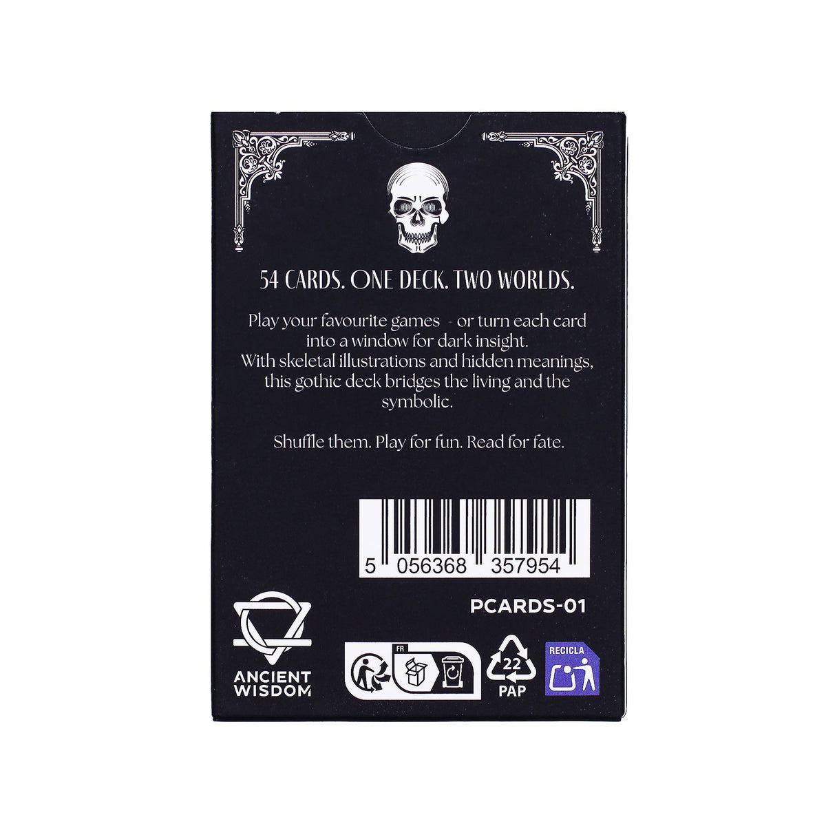 Gotyckie karty do gry i wyroczni Memento Mori – zdjęcie 4