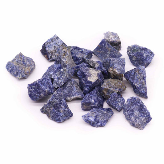Surowe kryształy sodalitu, 500 g