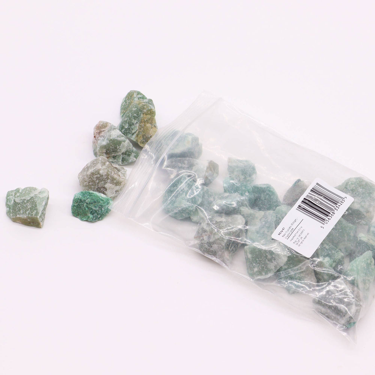 Surowy zielony kamień „Crystal Jade”, 500 g – zdjęcie 4