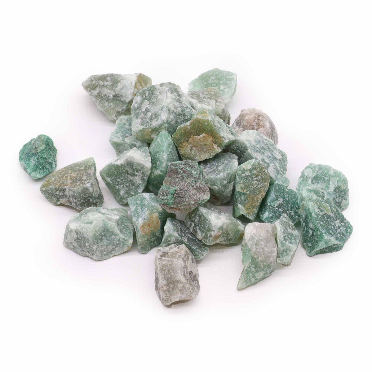 Surowy zielony kamień „Crystal Jade”, 500 g