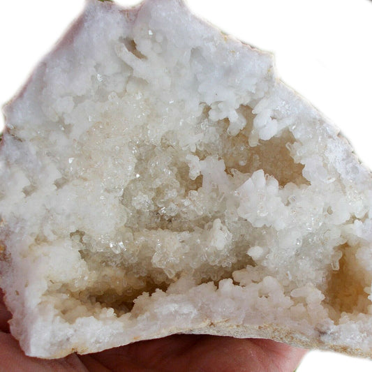 Geoda kalcytowa z Maroka, 8 do 9 cm – zdjęcie 2